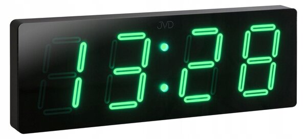 Nástěnné hodiny JVD černé 51 cm