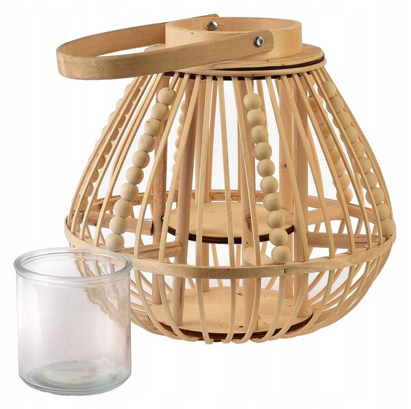 LUCIE NATURAL Lampion 30xh28 cm