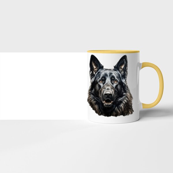 Hrnek Black German Shepherd 05