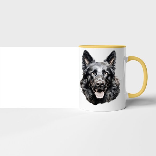 Hrnek Black German Shepherd 04