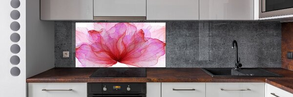 Dekorační panel sklo Růžová květina pksh-98648030