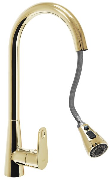 Kuchyňská baterie Rea Mild gold