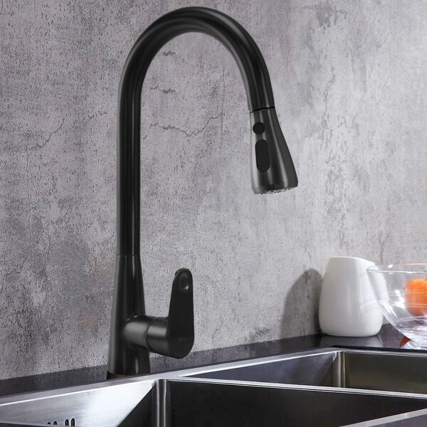 Kuchyňská baterie Rea Mild black mat