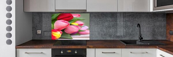 Panel do kuchyně Barevné tulipány pksh-98761222