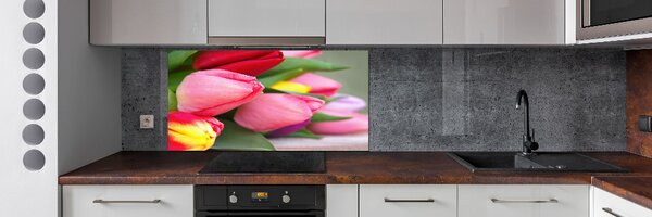 Panel do kuchyně Barevné tulipány pksh-98761222