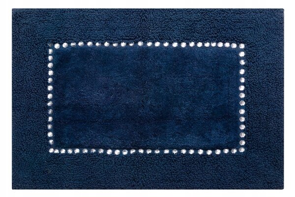Kobereček glamour chic 50x70 s křišťály, granátová