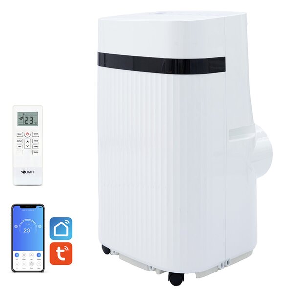 Solight mobilní klimatizace 12000 BTU, smart WiFi, chlazení, odvlhčování, ventilátor DAC-12000