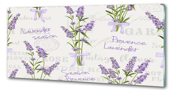 Skleněný panel do kuchyně Levandule pksh-98906827