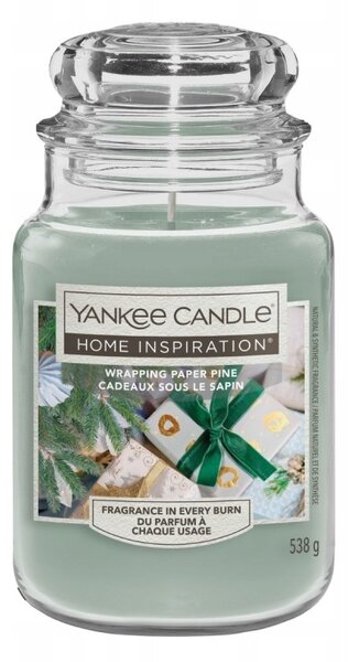 Parafínová vonná svíčka Wrapping Paper Pine Yankee Candle 1 ks