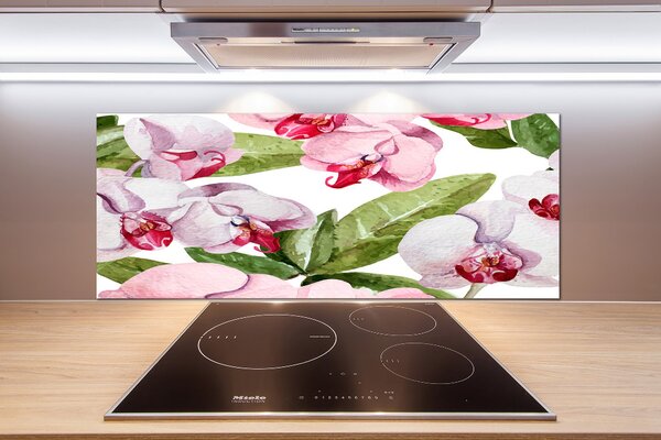 Panel do kuchyně Růžové orchideje pksh-98952398