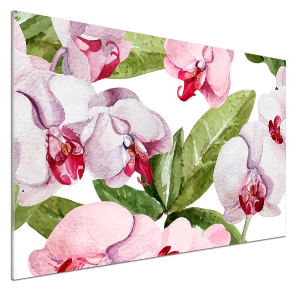 Panel do kuchyně Růžové orchideje pksh-98952398