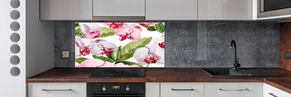 Panel do kuchyně Růžové orchideje pksh-98952398
