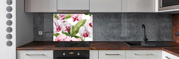 Panel do kuchyně Růžové orchideje pksh-98952398