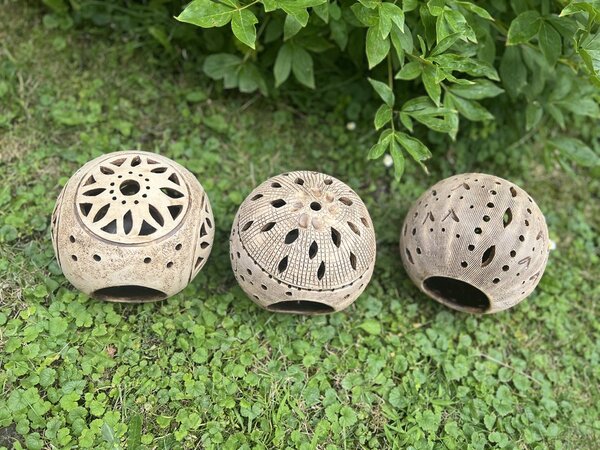 Keramická koule na svíčku Design: Motiv 3