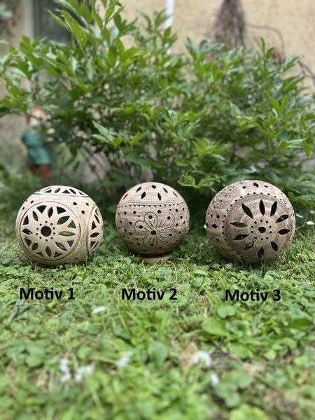 Keramická koule na svíčku Design: Motiv 3