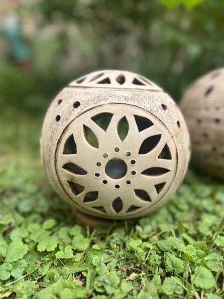 Keramická koule na svíčku Design: Motiv 1