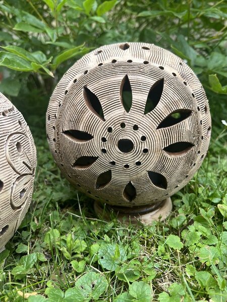 Keramická koule na svíčku Design: Motiv 3