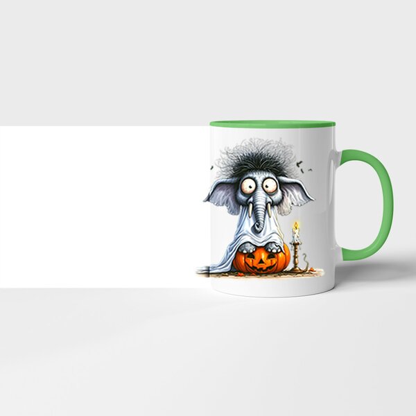 Hrnek Halloween slon