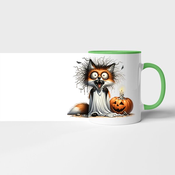Hrnek Halloween liška