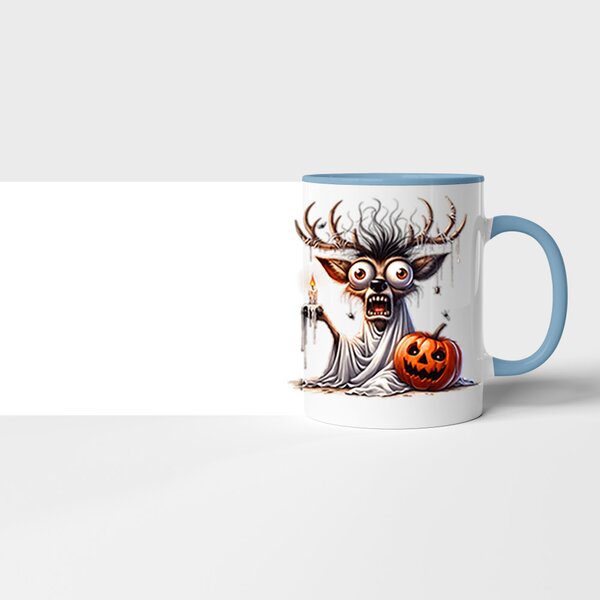Hrnek Halloween jelen