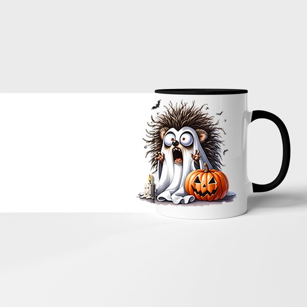 Hrnek Halloween ježek