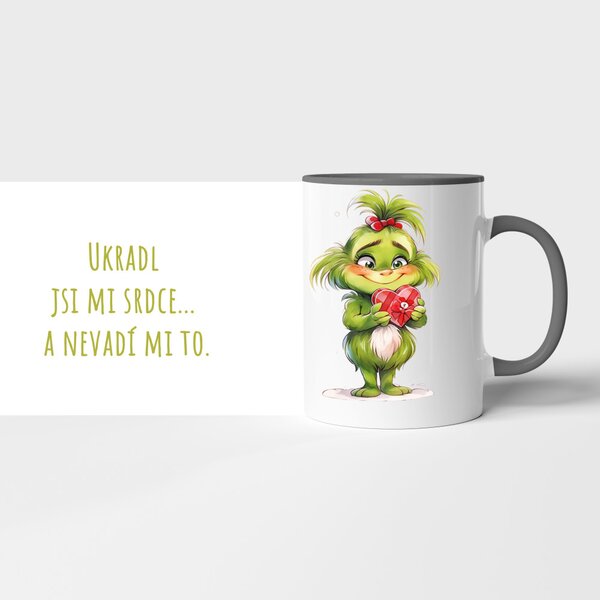 Hrnek grinch zamilovaný w