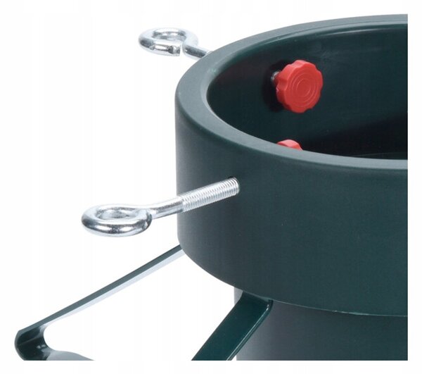 Stojan na vánoční stromek H&S Decoration 893000030 zelený, 2,8 l