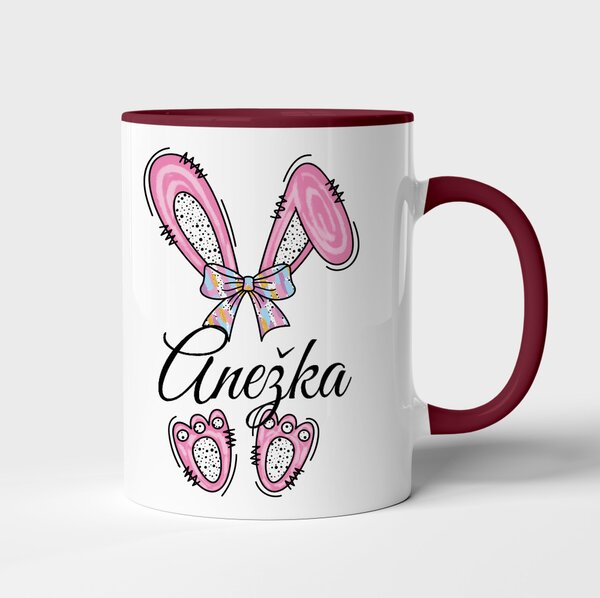 Velikonoční hrnek se jménem Adežka