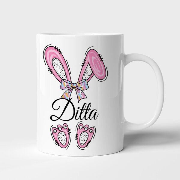 Velikonoční hrnek se jménem Ditta