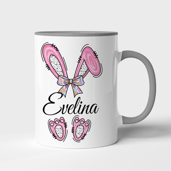 Velikonoční hrnek se jménem Evelina