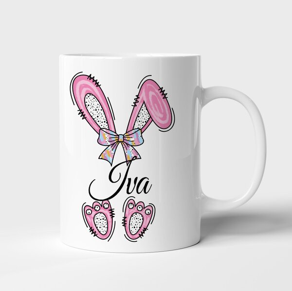 Velikonoční hrnek se jménem Iva