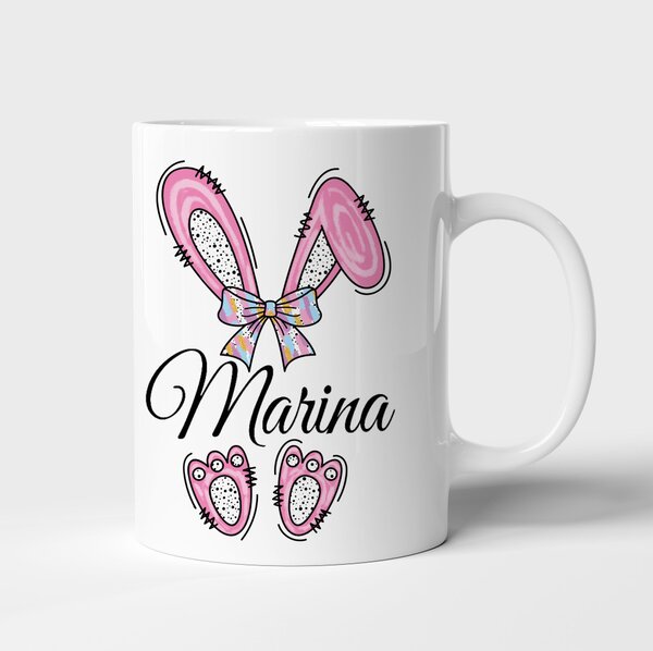 Velikonoční hrnek se jménem Marina