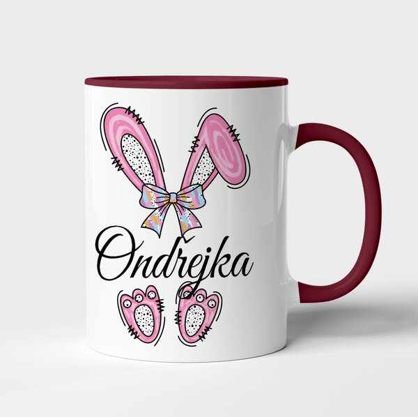 Velikonoční hrnek se jménem Ondřejka