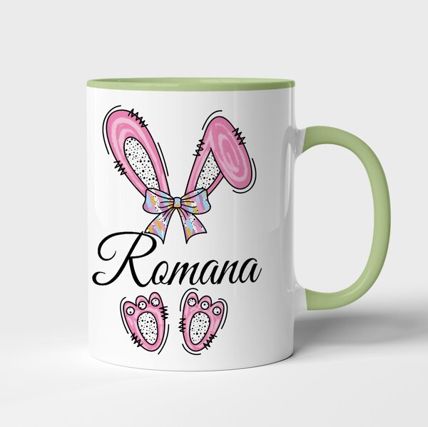 Velikonoční hrnek se jménem Romana