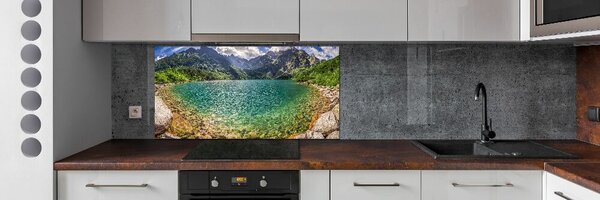 Panel do kuchyně Jezero v horách pksh-99700866