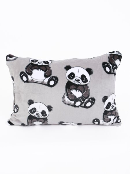 MK Lůžkoviny Povlak na polštář mikroplyš Exclusive 40 x 60 cm - Panda