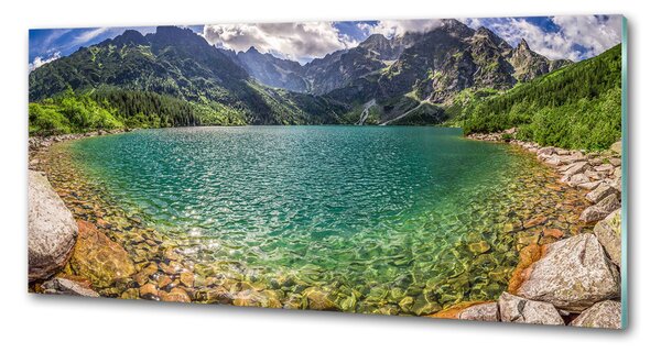 Panel do kuchyně Jezero v horách pksh-99700866