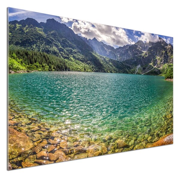 Panel do kuchyně Jezero v horách pksh-99700866