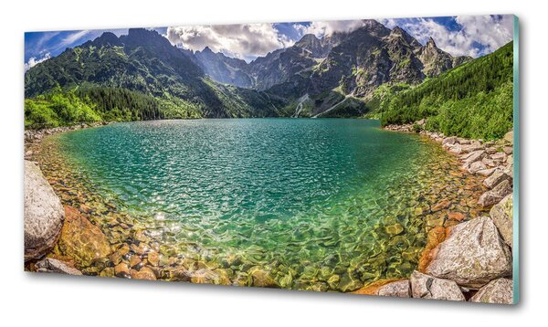 Panel do kuchyně Jezero v horách pksh-99700866