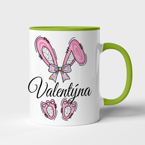 Velikonoční hrnek se jménem Valentýna