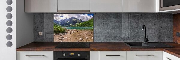 Panel do kuchyně Jezero v horách pksh-99700952