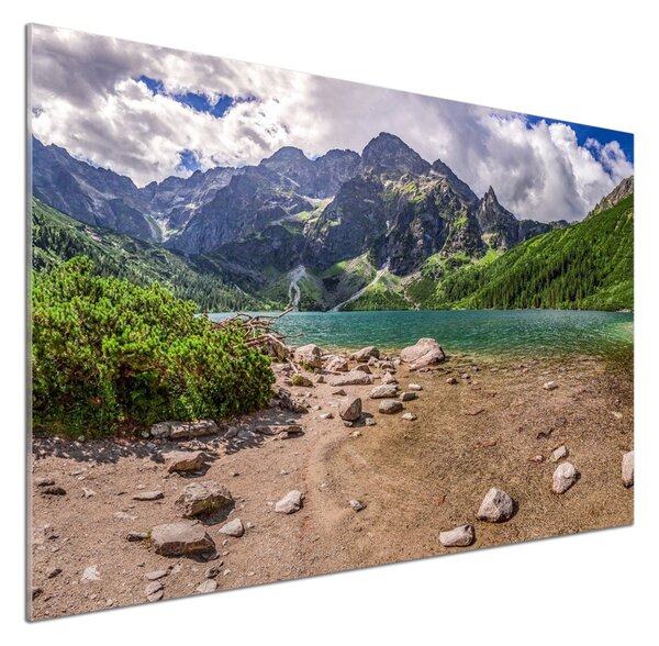 Panel do kuchyně Jezero v horách pksh-99700952
