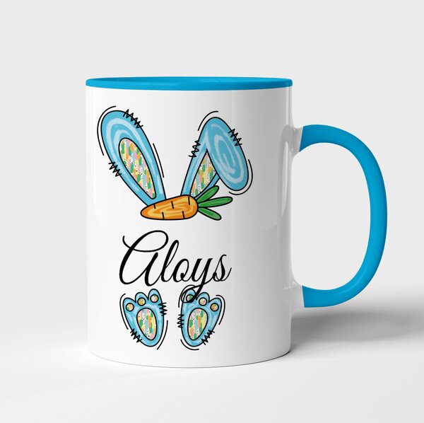 Velikonoční hrnek se jménem Aloys