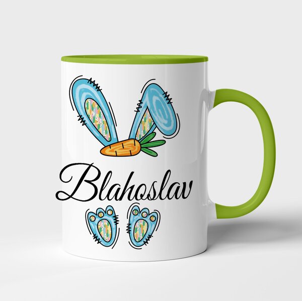 Velikonoční hrnek se jménem Blahoslav