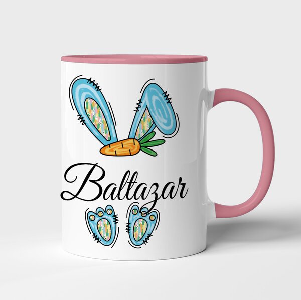 Velikonoční hrnek se jménem Baltazar