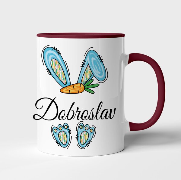 Velikonoční hrnek se jménem Dobroslav