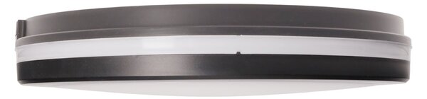 SOLIGHT GARI LED stropní osvětlení černé 26W 2340lm 3CCT IP65 30cm