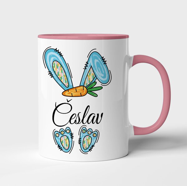 Velikonoční hrnek se jménem Česlav