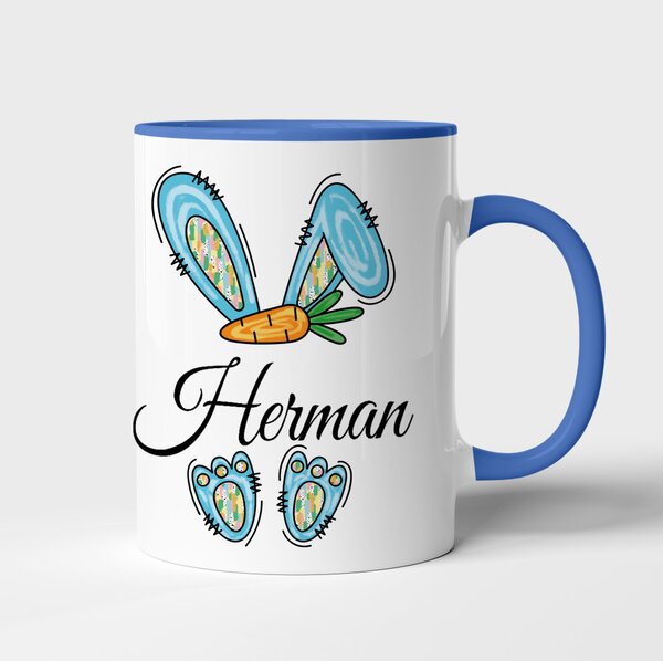 Velikonoční hrnek se jménem Herman