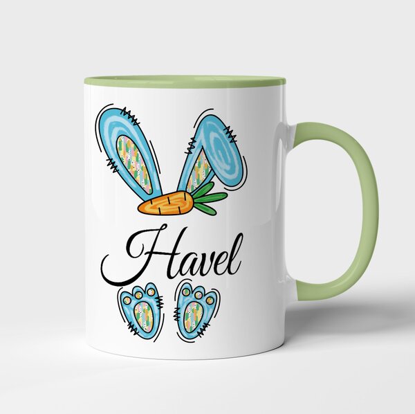 Velikonoční hrnek se jménem Havel